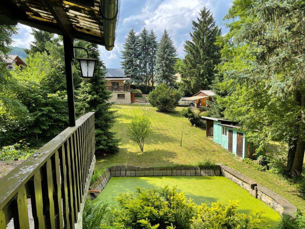 Residenz Waldfrieden Garnsdorf Exterior foto